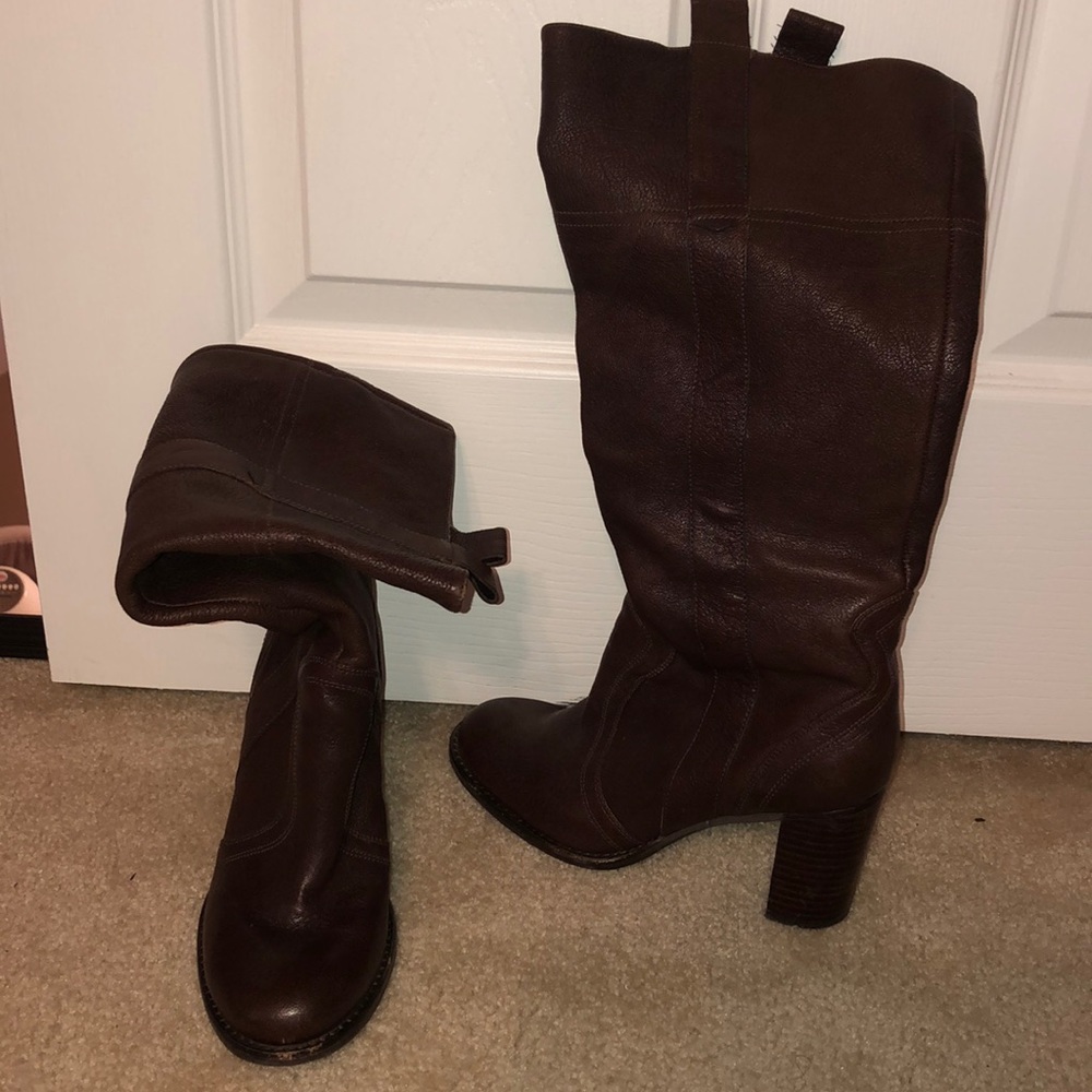 Kenneth Cole Reaction Brown Leather boots